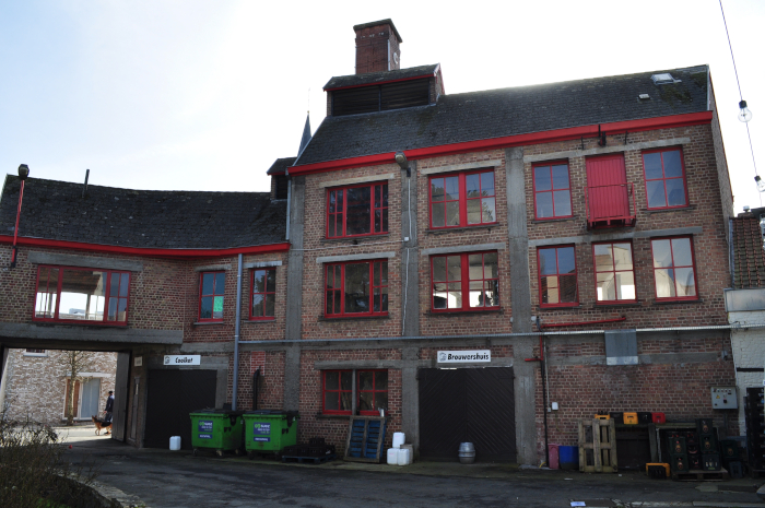 Binnenkoer van Brouwerij Cnudde