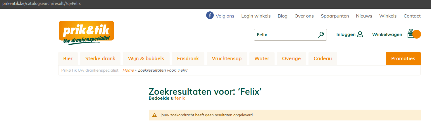Webshop Prik & Tik